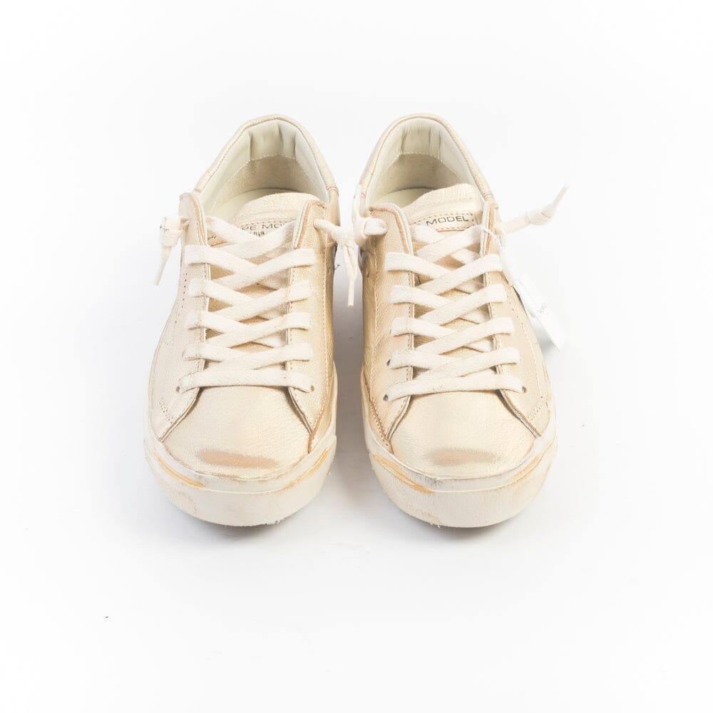 PHILIPPE MODEL - Sneakers - PRLD HM03 - Oro metal Scarpe Donna Philippe Model Paris 