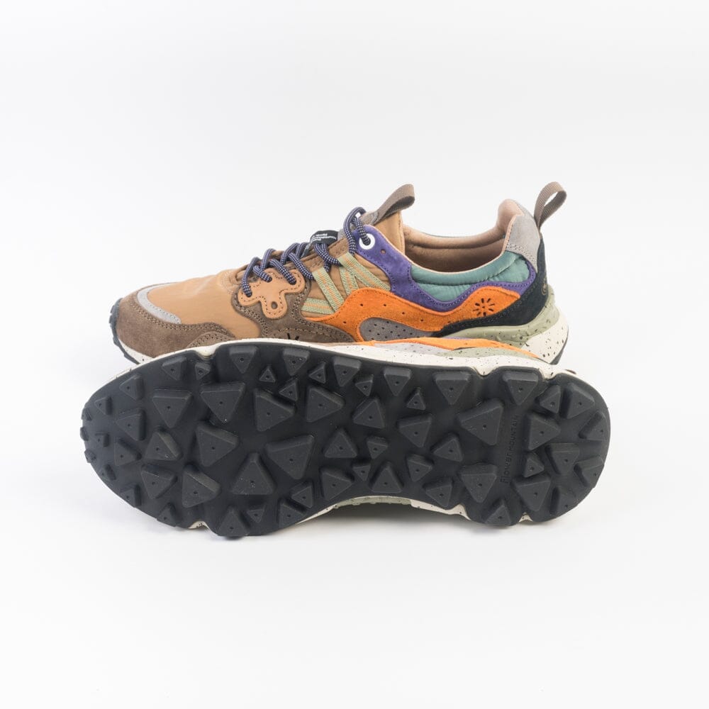 FLOWER MOUNTAIN - Sneakers Yamano 3- 2D98 - Taupe Beige Scarpe Donna FLOWER MOUNTAIN 
