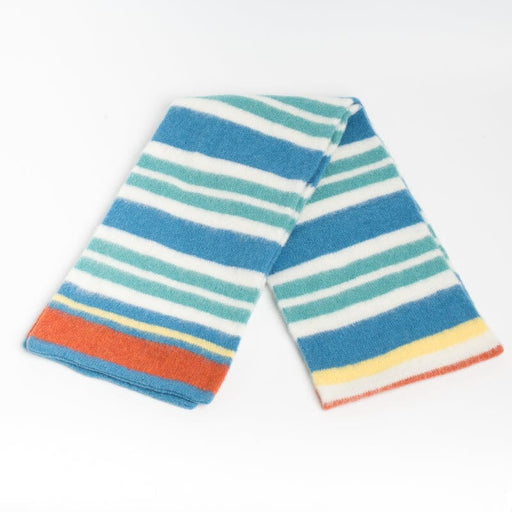 Howling - Unisex scarf - Splash - Multicolored Blue, Orange, yellow, green Men's Accessories Cappelletto Shop