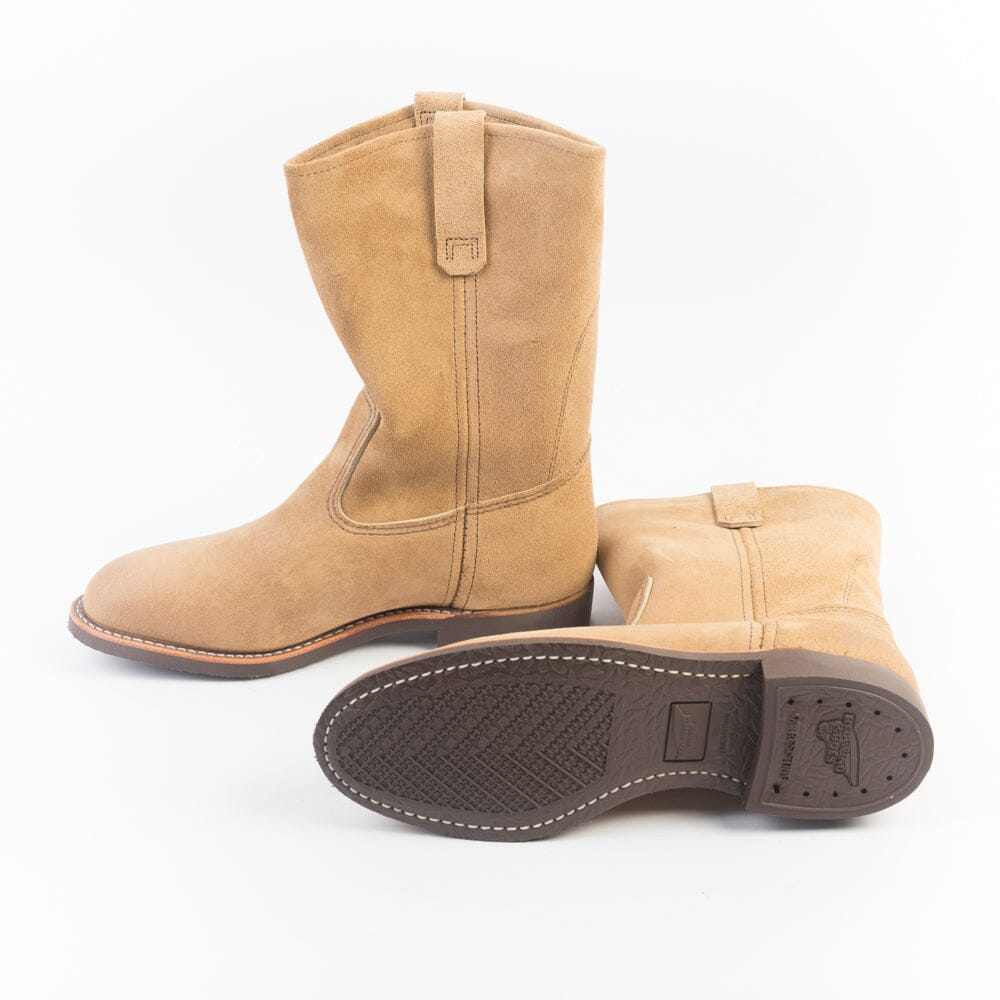 RED WING SHOES - Polacco Pecos 8060 - Hawthorno muleskinner naturale Scarpe Uomo Red Wing Shoes 