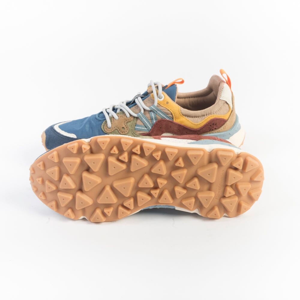 FLOWER MOUNTAIN - Sneakers Yamano 3 - 1C91 - Blu Scarpe Uomo FLOWER MOUNTAIN 