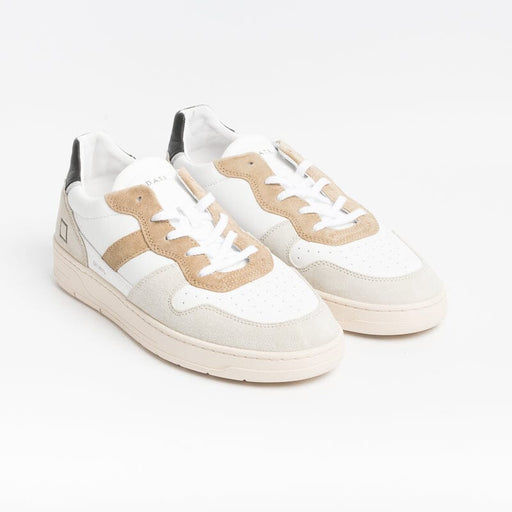 DATE - Sneakers - Court 2.0 - Vintage White Natural