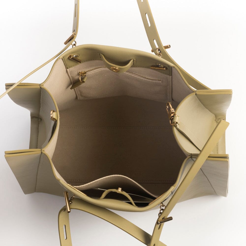 MINOBOSSI - Borsa a spalla - Paulette - Vitello Verde Malva Borse MINOBOSSI 