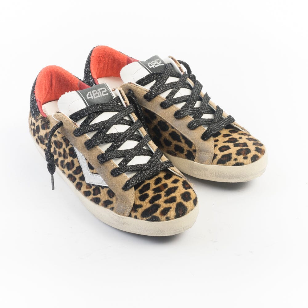 4B12 - Sneakers - Suprime D326 - Leopardato Scarpe Donna 4B12 