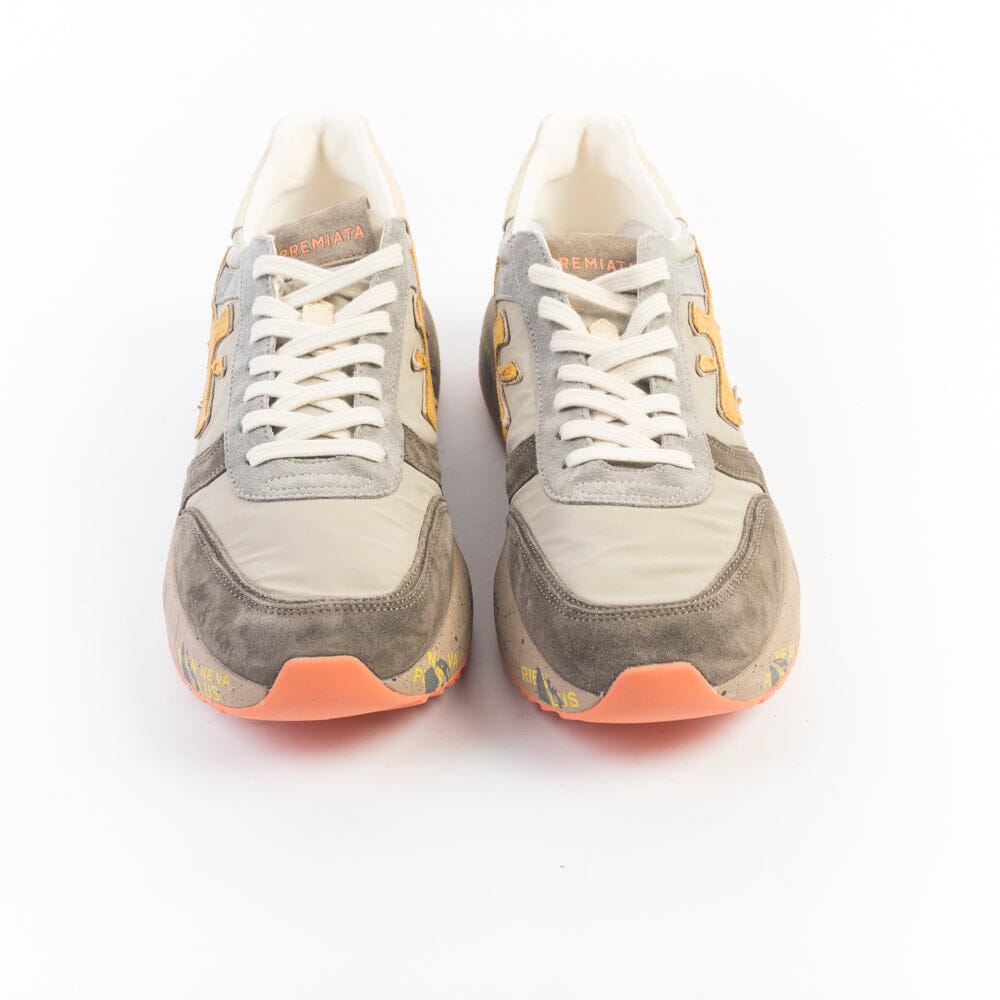 PREMIATA - Sneakers - 7866 - Mick - Beige Giallo Scarpe Uomo Premiata - Collezione Uomo 
