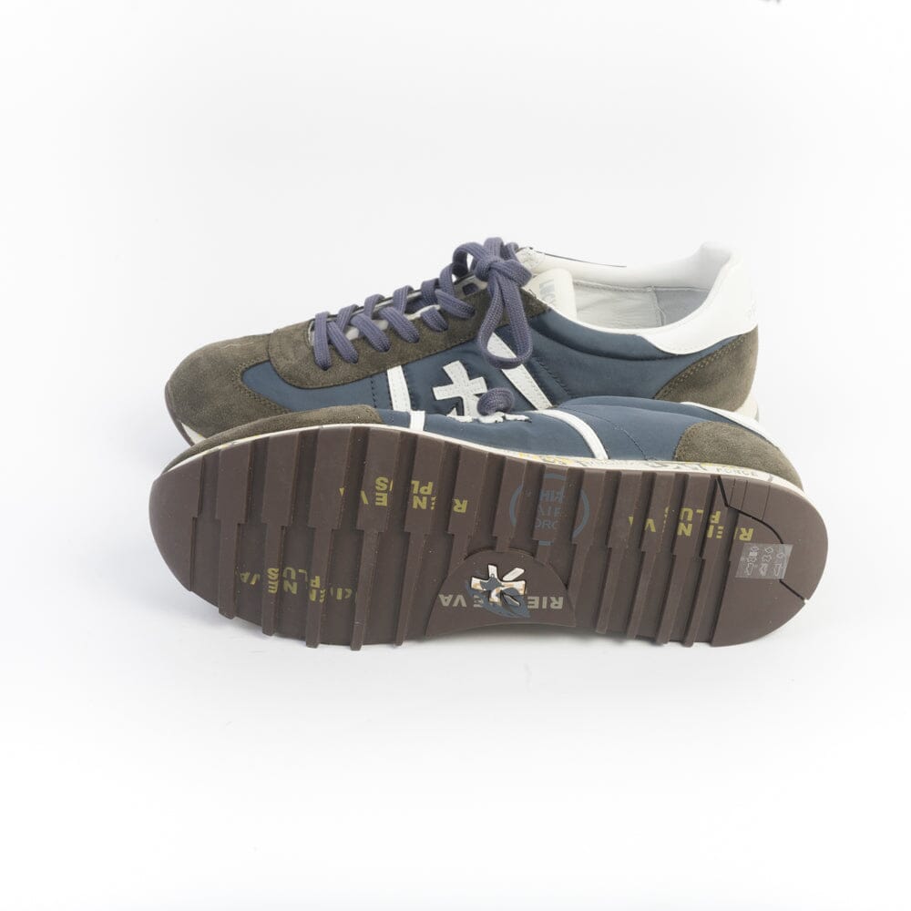 PREMIATA - Sneakers - LUCY 7252 - Blu Verde Scarpe Uomo Premiata - Collezione Uomo 