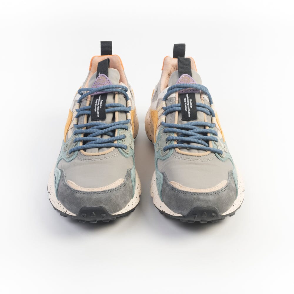 FLOWER MOUNTAIN - Yamano3 4D39 Sneakers - Petrol Grey Pumpkin