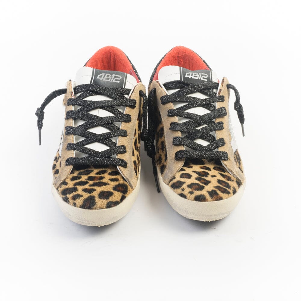 4B12 - Sneakers - Suprime D326 - Leopardato Scarpe Donna 4B12 