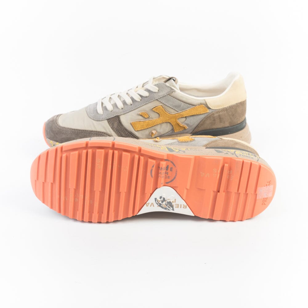 PREMIATA - Sneakers - 7866 - Mick - Beige Giallo Scarpe Uomo Premiata - Collezione Uomo 