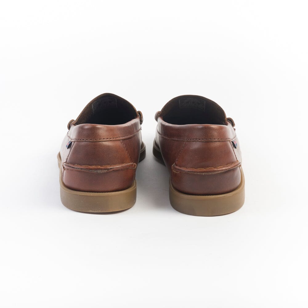 SEBAGO - Docksides Portland Waxed - Scarpa da Barca - 76114QW - 925 Brown Scarpe Uomo Sebago 