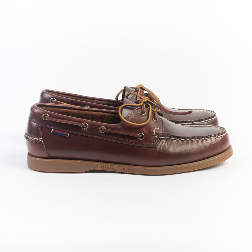 SEBAGO - Docksides Portland Waxed - Scarpa da Barca - 70000G0 - Honey A20 Scarpe Uomo Sebago 