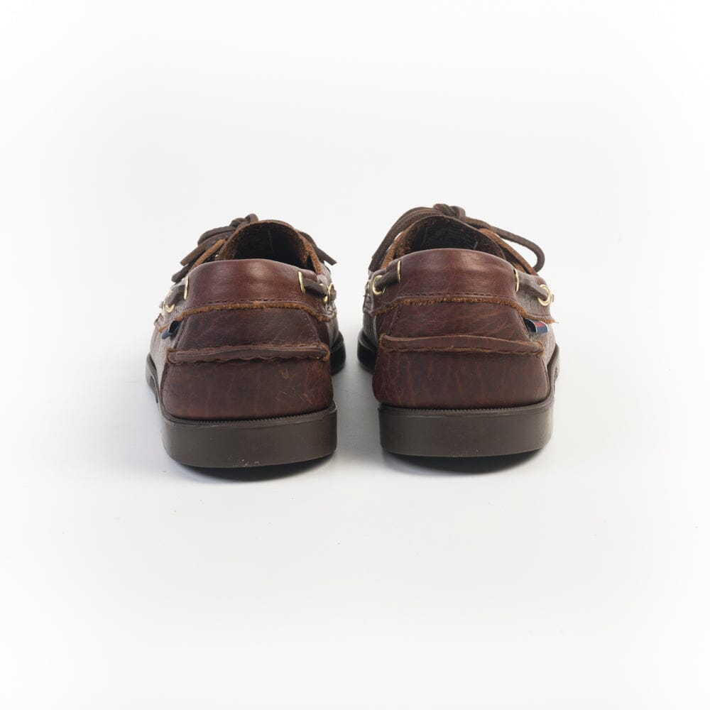 SEBAGO - Portland Artisan Seal - Scarpa da Barca - 781278W AH4 - Dark Brown Scarpe Uomo Sebago 