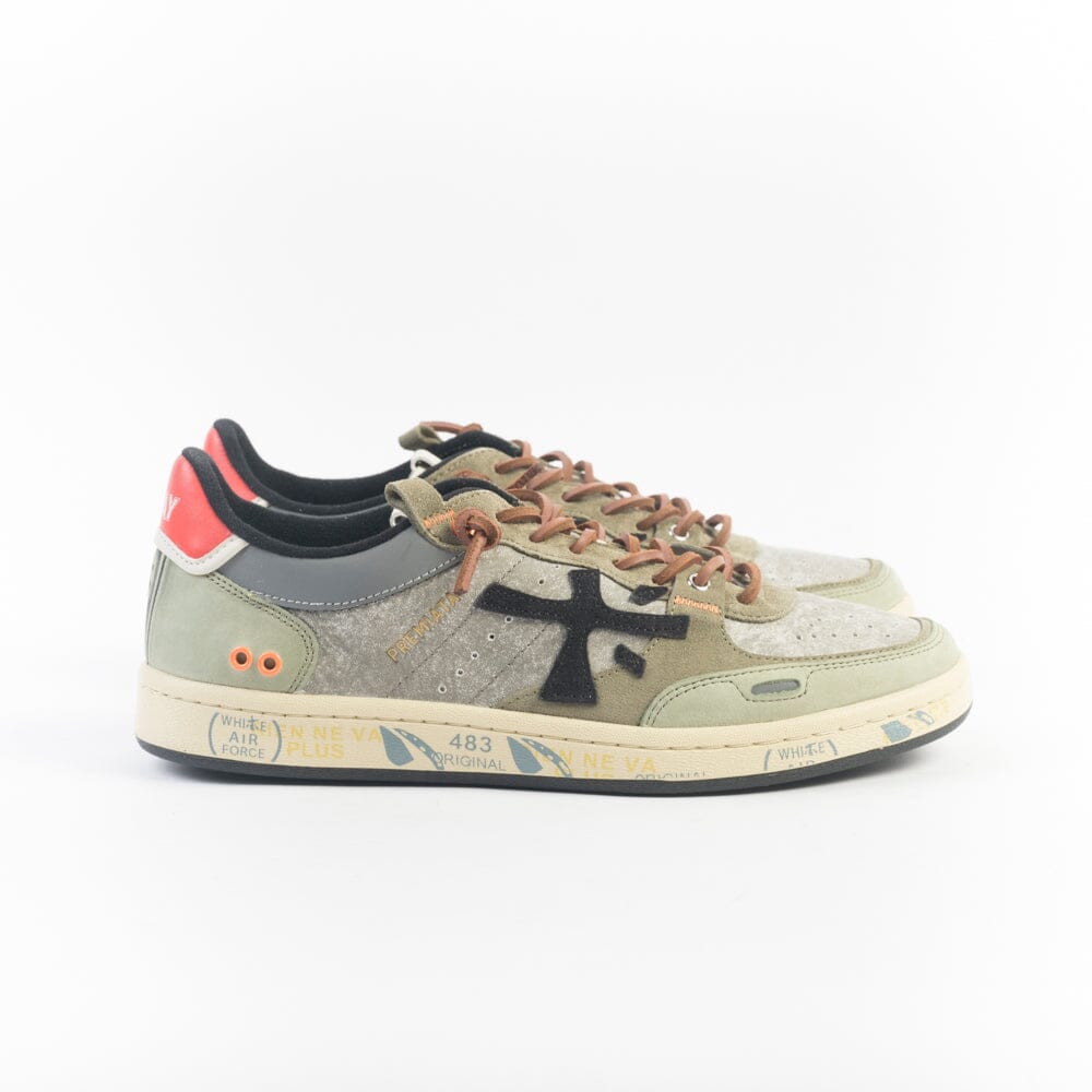PREMIATA - Sneakers - CLAY BSKT 7845 - Salvia Scarpe Uomo Premiata - Collezione Uomo 