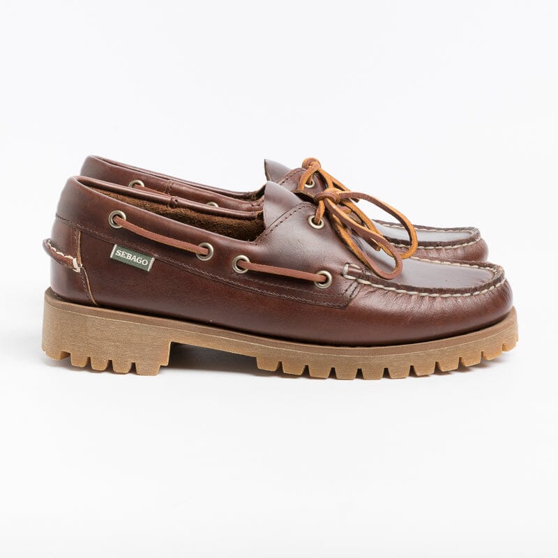 SEBAGO - Mocassino Portland Lug - 7002IRO - Brown Gum Scarpe Donna Sebago 