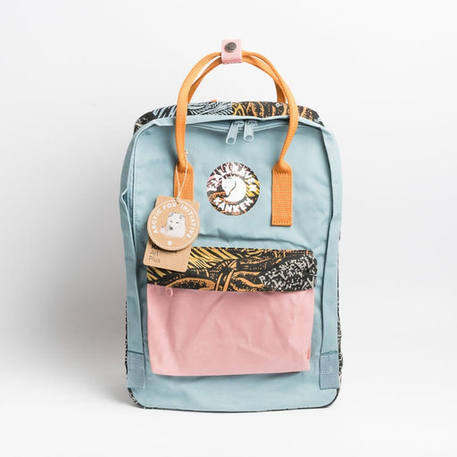 FJÄLLRÄVEN Kanken Art Plus - 966 Woodlands Orange
