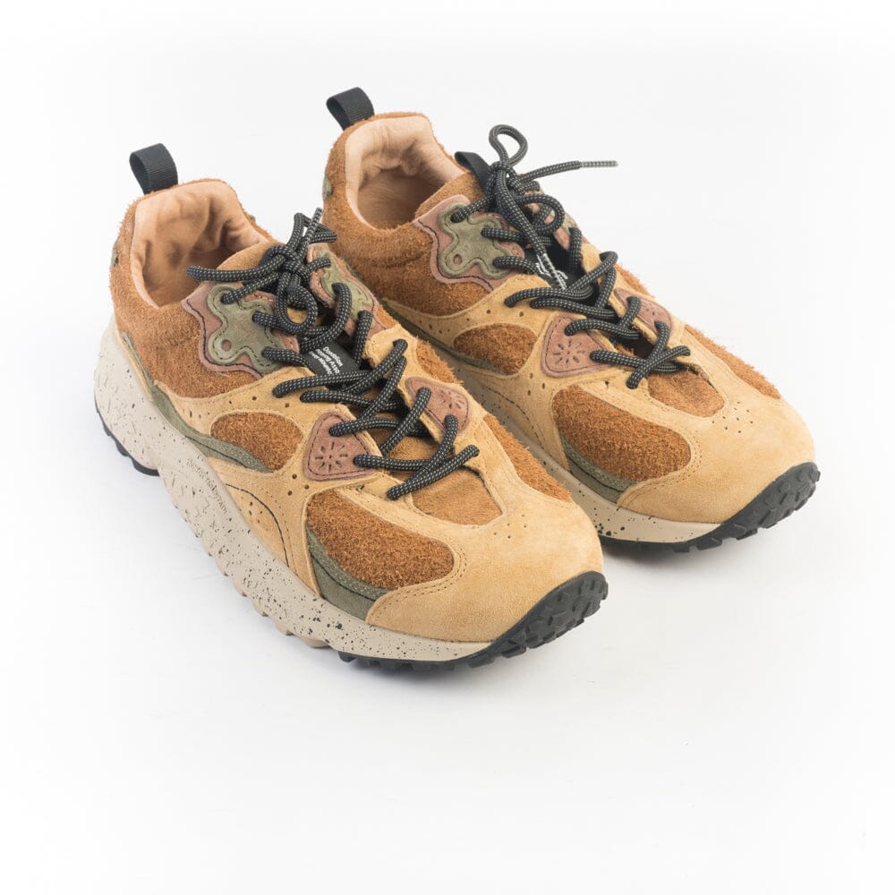 FLOWER MOUNTAIN - Sneakers - Wave - 2E13 - Cuoio Scarpe Uomo FLOWER MOUNTAIN 
