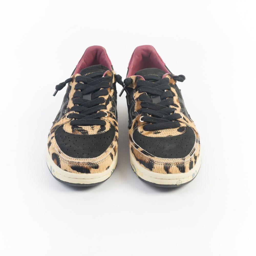 PREMIATA - Sneakers - BSK CLAY - 7665 - Nero Leopard Scarpe Donna Premiata 