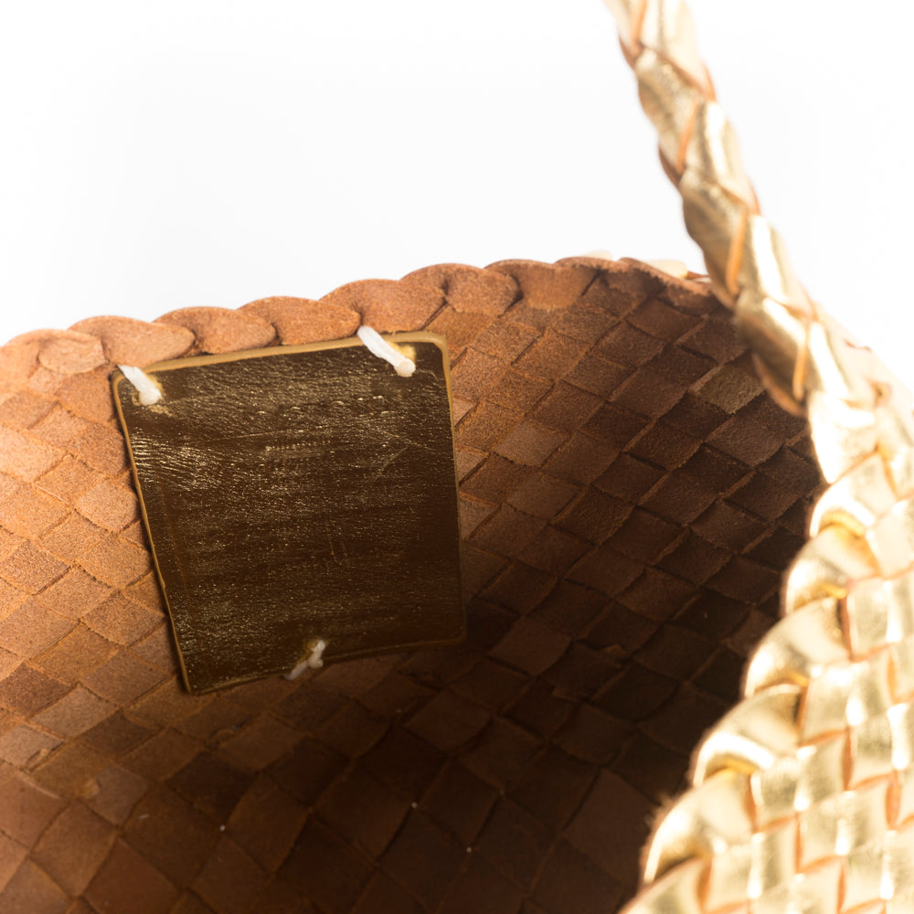 DRAGON DIFFUSION - Borsa a spalla - 8943 - Rosanna - Gold