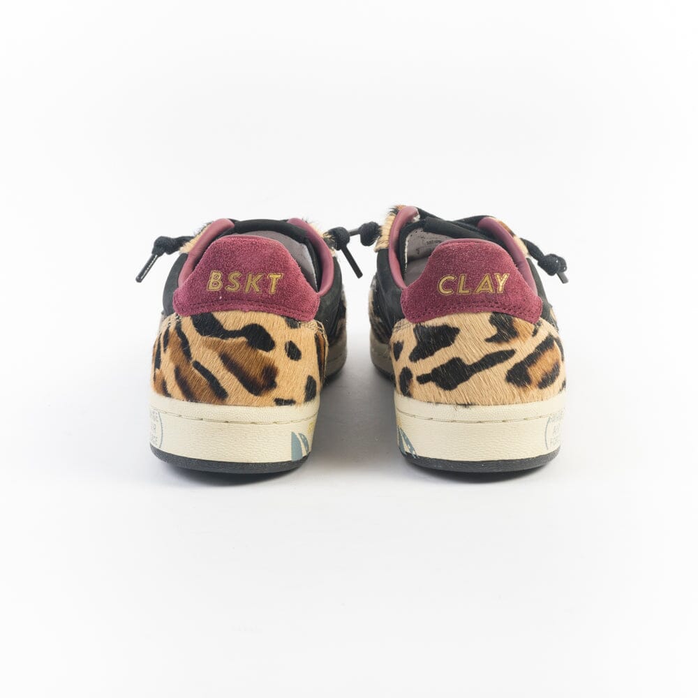PREMIATA - Sneakers - BSK CLAY - 7665 - Nero Leopard Scarpe Donna Premiata 