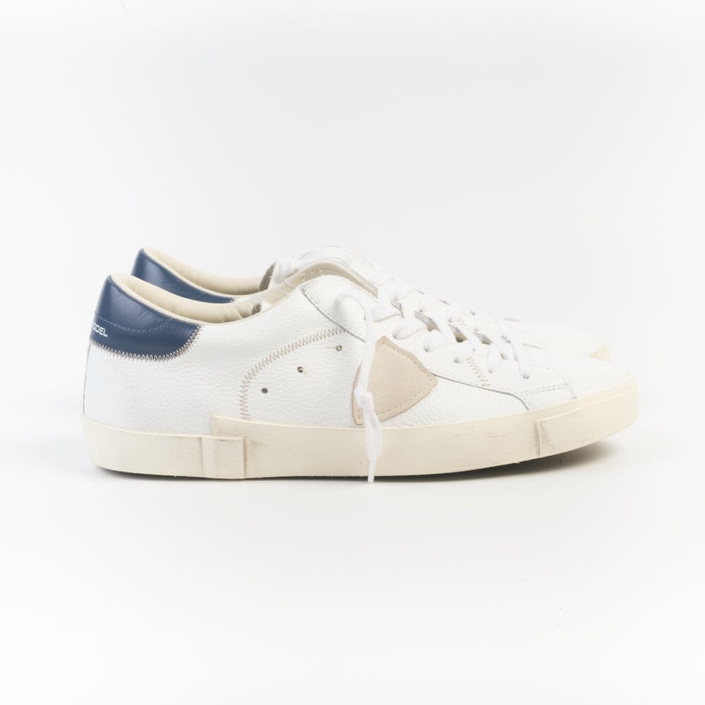 PHILIPPE MODEL - Sneakers - PRLU VZ03 - Bianco Blu Scarpe Uomo Philippe Model Paris 