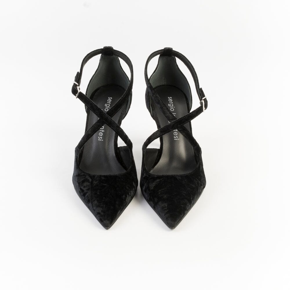 SERGIO LEVANTESI - Décolleté - GAIA - Velvet Nero Scarpe Donna SERGIO LEVANTESI 