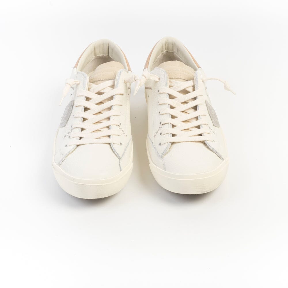 PHILIPPE MODEL - Sneakers - PRLU VZ01 - Bianco Nocciola Scarpe Uomo Philippe Model Paris 