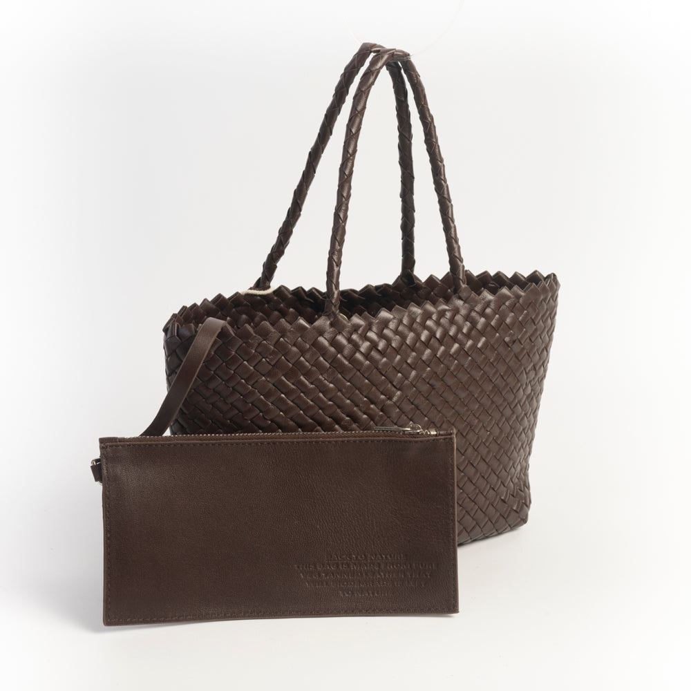 DRAGON DIFFUSION - Borsa a tracolla - 8158 - Dark Brown