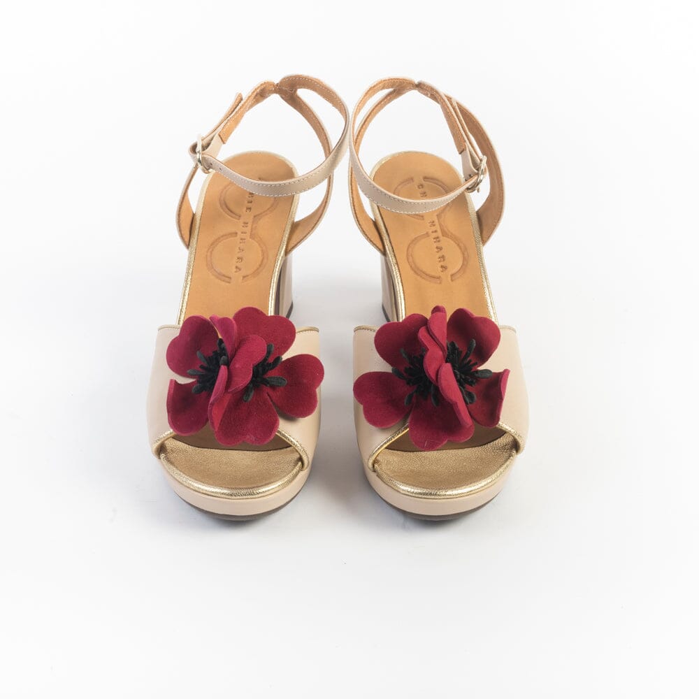 CHIE MIHARA - Sandali con Tacco - Kaski 46 - Nudo rosso Scarpe Donna CHIE MIHARA - Collezione Donna 