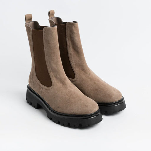 CappellettoShop - Ankle boot - Amalfi - S3501 - Suede Maple Women's Shoes CAPPELLETTO 1948