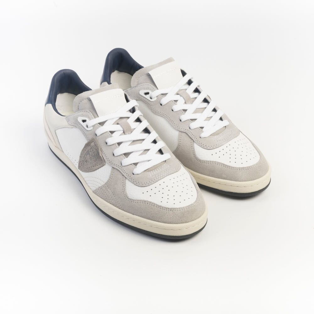 PHILIPPE MODEL - Sneakers - PGLU VD02 - Bianco Blu Scarpe Uomo Philippe Model Paris 