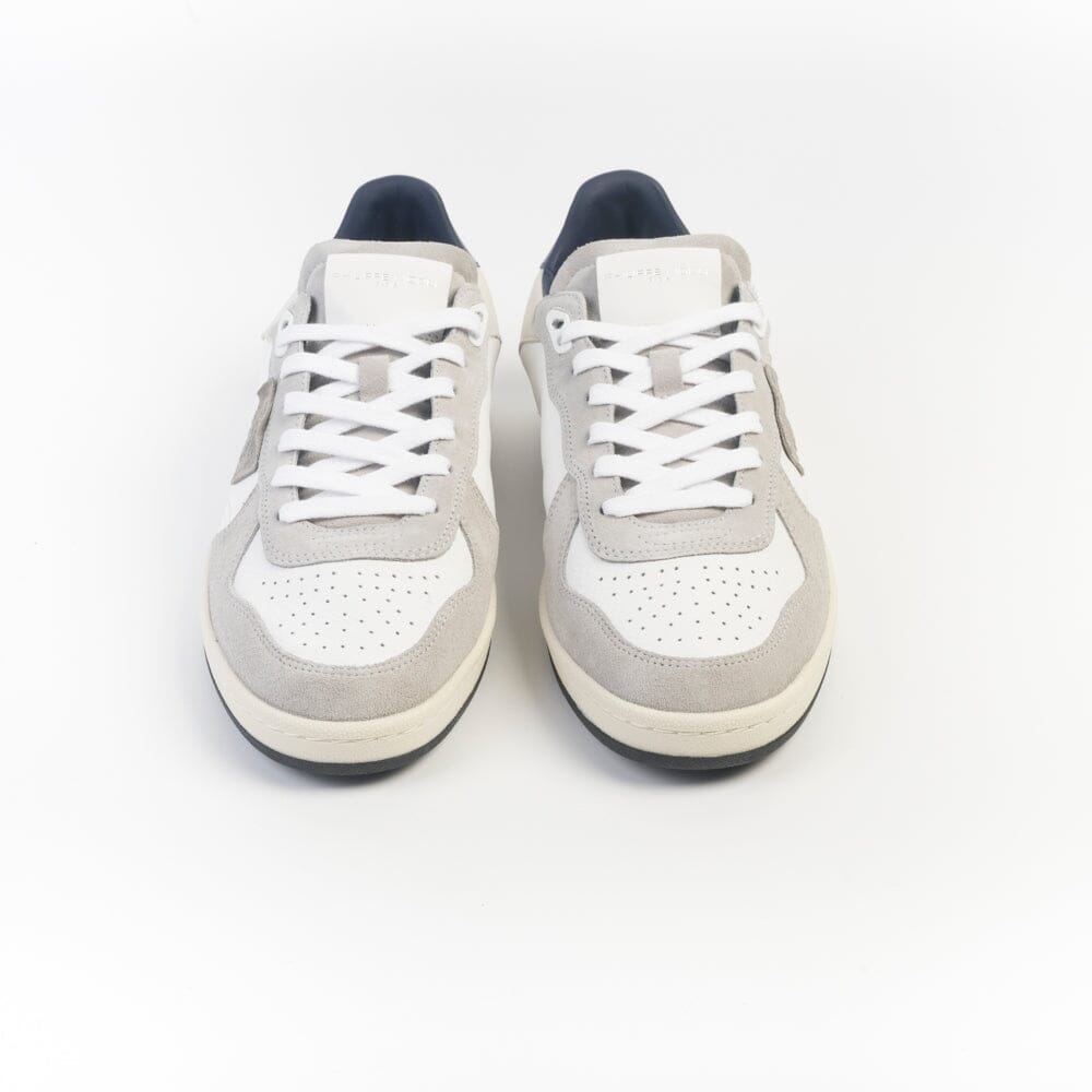 PHILIPPE MODEL - Sneakers - PGLU VD02 - Bianco Blu Scarpe Uomo Philippe Model Paris 