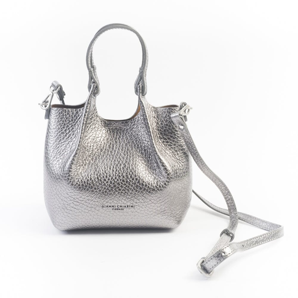 Gianni Chiarini - Borsa a tracolla - BS 9718 - DUA - Argento City Noire Borse Gianni Chiarini 
