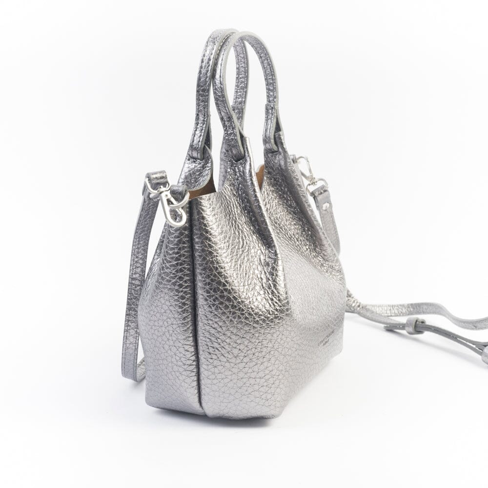 Gianni Chiarini - Borsa a tracolla - BS 9718 - DUA - Argento City Noire Borse Gianni Chiarini 