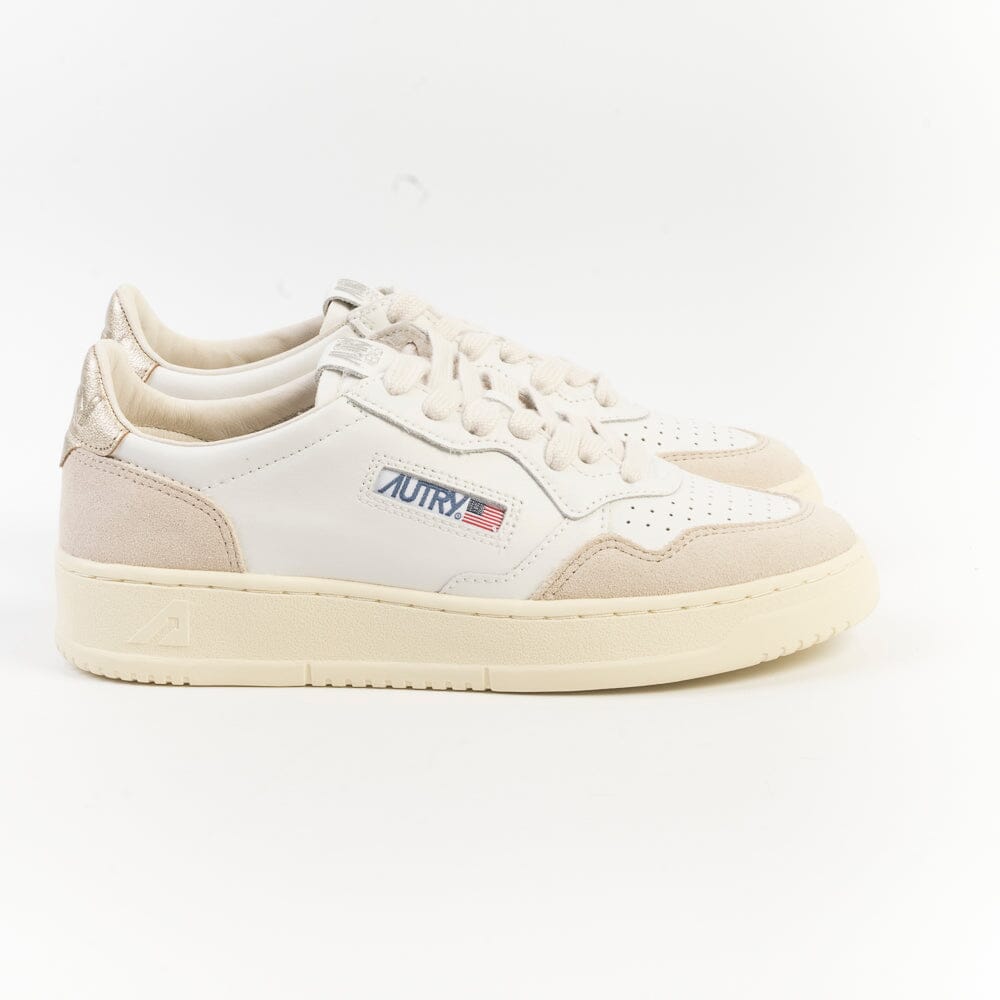 AUTRY - AULW LS75 - Sneakers LOW WOM LEAT - Oro Scarpe Donna AUTRY - Collezione donna 