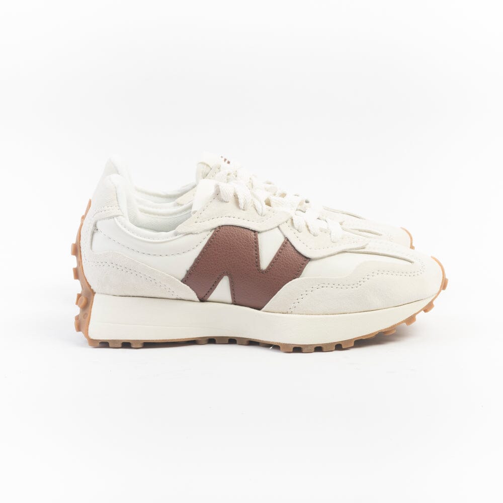 NEW BALANCE - Sneakers - U327WKM - Bianco Marrone Scarpe Donna NEW BALANCE - Collezione Donna 