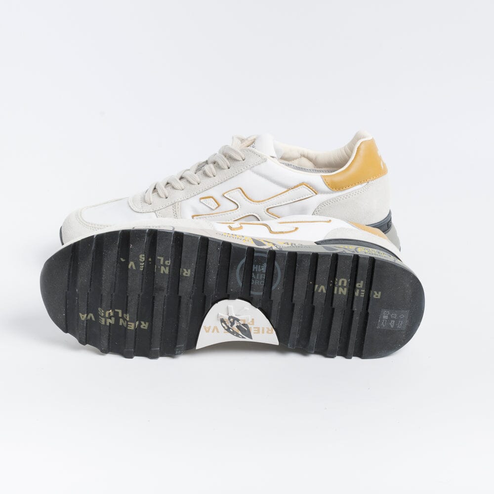 PREMIATA - Sneakers - MICK 6613 - White Ocra Scarpe Uomo Premiata - Collezione Uomo 