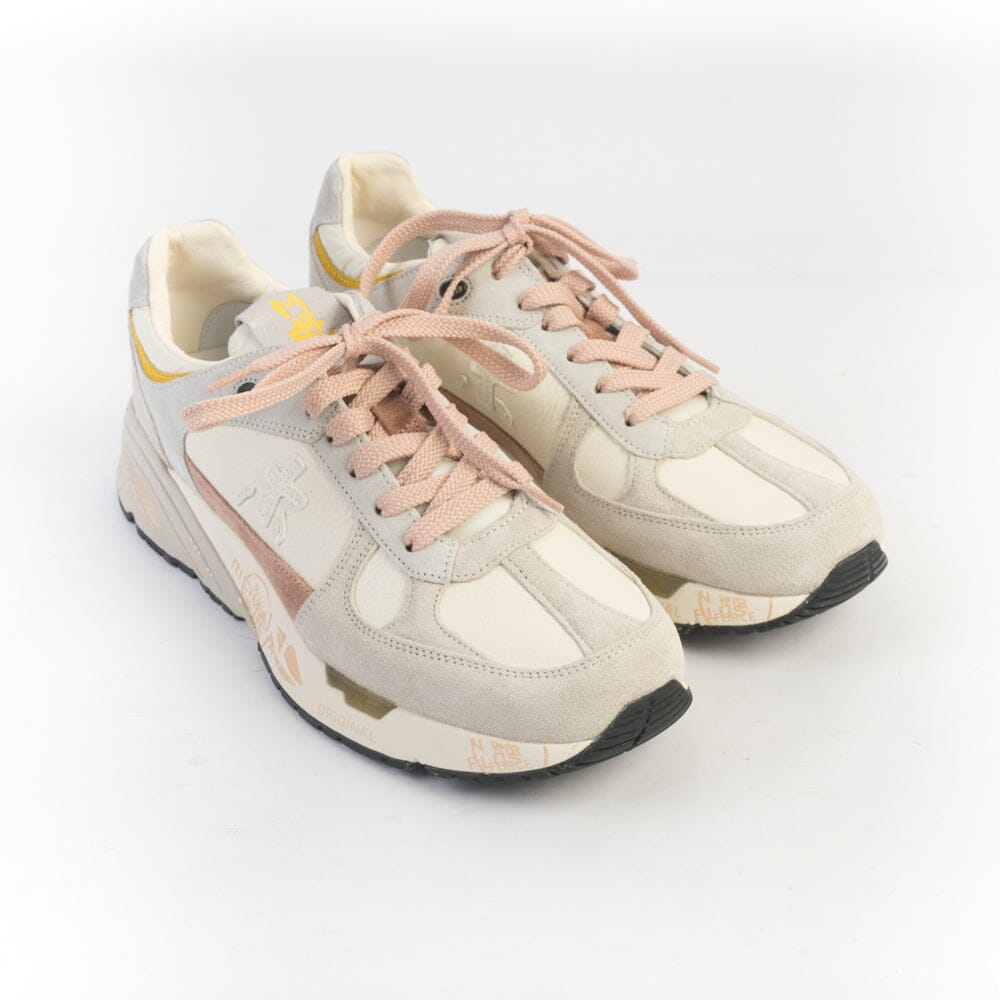PREMIATA - Sneakers - Mased - 7824 - Bianco Cipria Scarpe Donna Premiata 