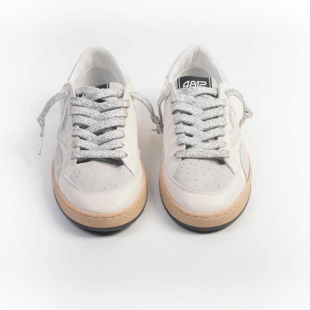 4B12 - Sneakers - Play New D2004 - Argento Scarpe Donna 4B12 