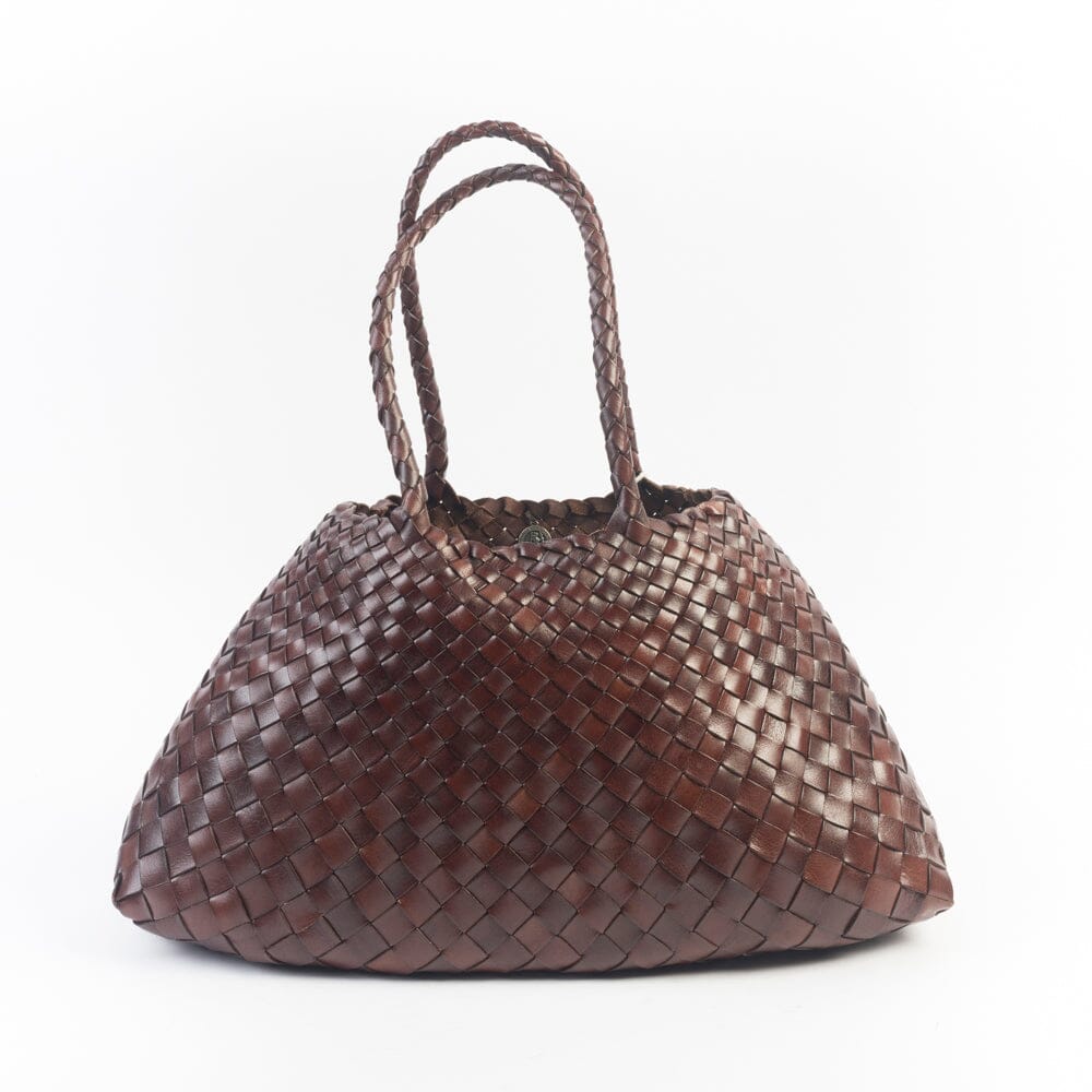 DRAGON DIFFUSION - Borsa intrecciata Santa Croce 8892 - Big Bruciato DRAGON 