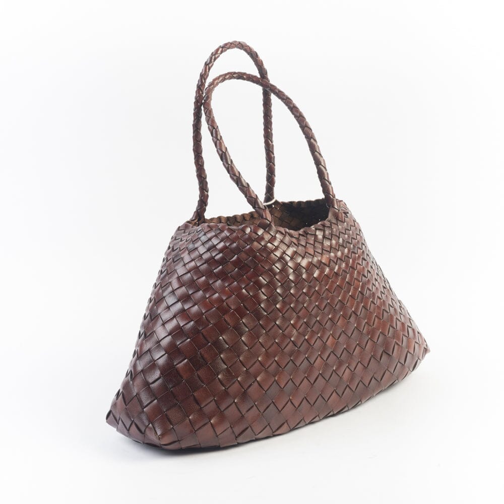 DRAGON DIFFUSION - Borsa intrecciata Santa Croce 8892 - Big Bruciato DRAGON 