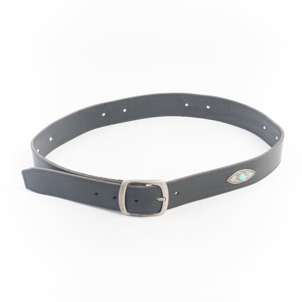 Cappellettoshop - Cintura - Pelle nera Accessori Donna Cappellettoshop 