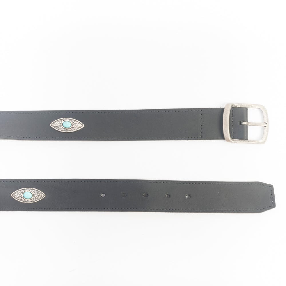 Cappellettoshop - Cintura - Pelle nera Accessori Donna Cappellettoshop 