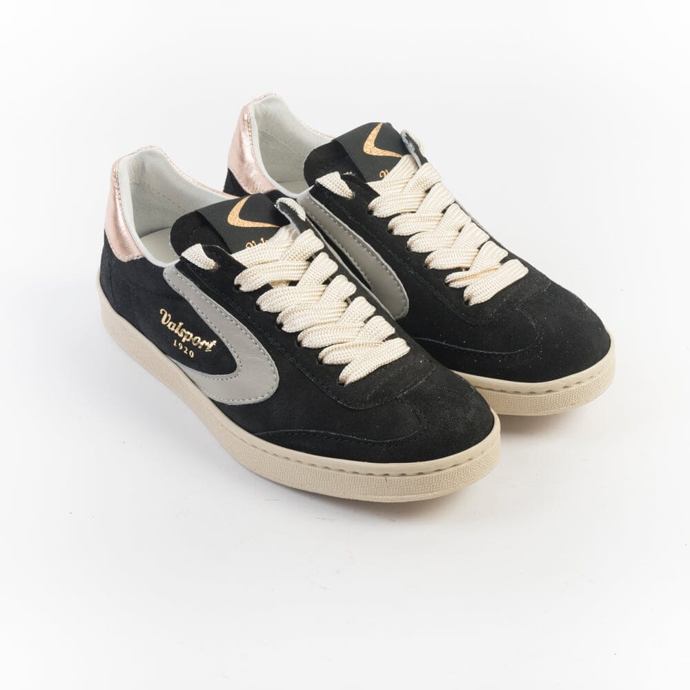 VALSPORT - Sneakers - Olimpia - VO2835W - Camoscio Nero Scarpe Donna VALSPORT 1920 