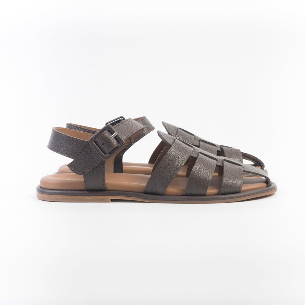 JUAN LACARCEL - Sandalo ragnetto - X2565 - Santa Cruz - Choco Scarpe Donna JUAN LACARCEL - Collezione Donna 