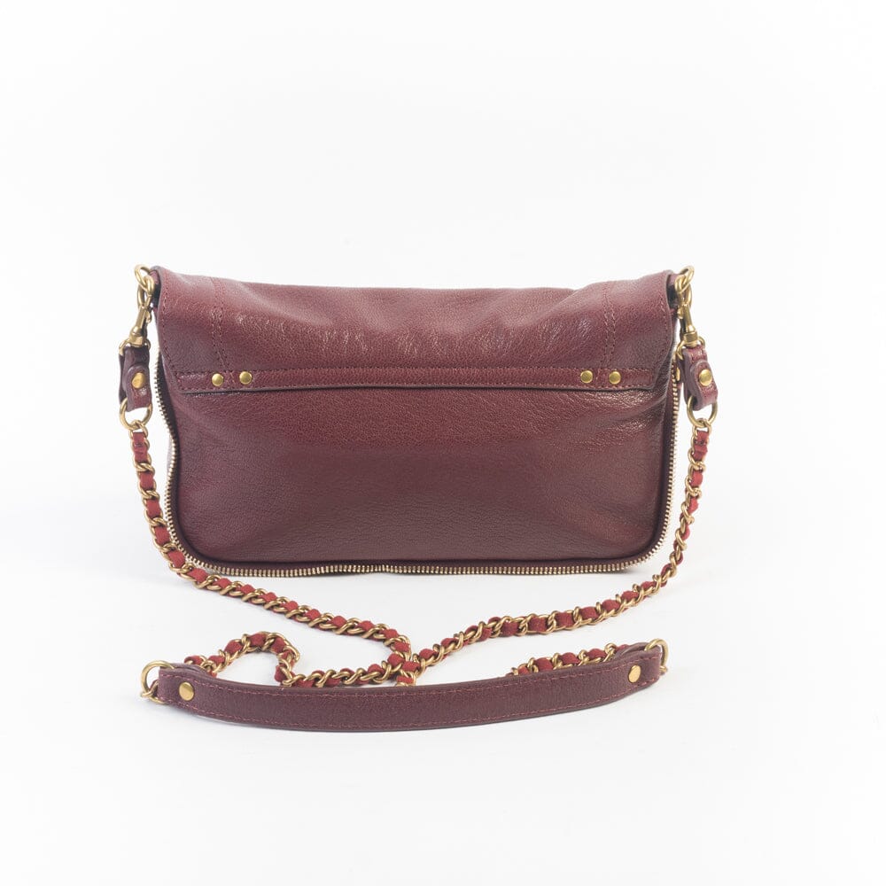 JEROME DREYFUSS - Borsa A Tracolla - Bobi - Cervo Bordeaux Borse Jerome Dreyfuss 