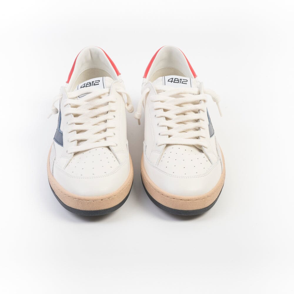 4B12 - Sneakers - Play New U1003 - Blu Rosso Scarpe Uomo 4B12 - COLLEZIONE UOMO 