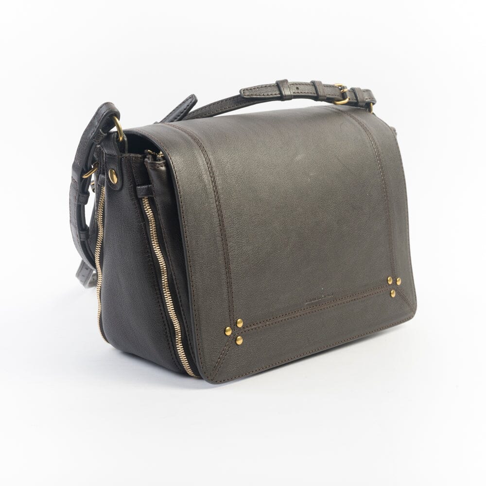 JÉRÔME DREYFUSS - Borsa a tracolla - Igor - Buffalo Moka Borse Jerome Dreyfuss 