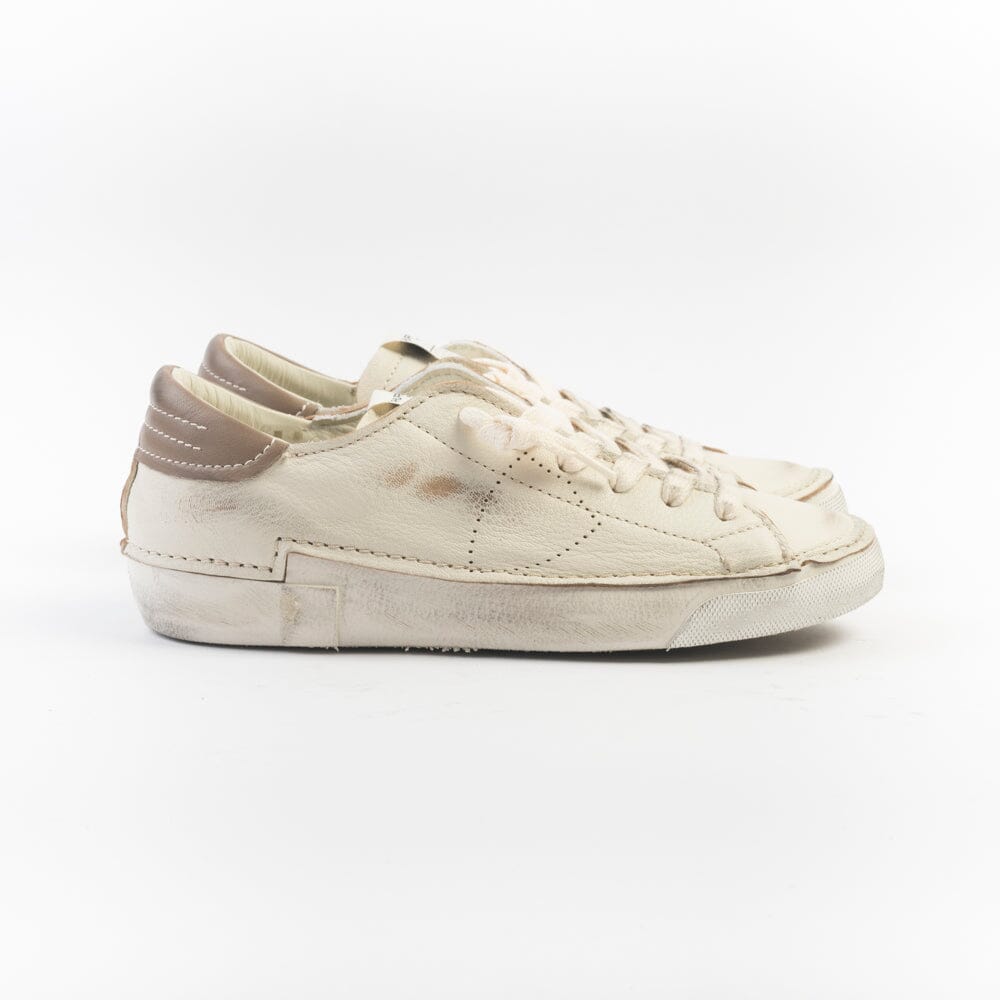PHILIPPE MODEL - Sneakers - PRLD DV01 - Vintage Burro Fango Scarpe Donna Philippe Model Paris 