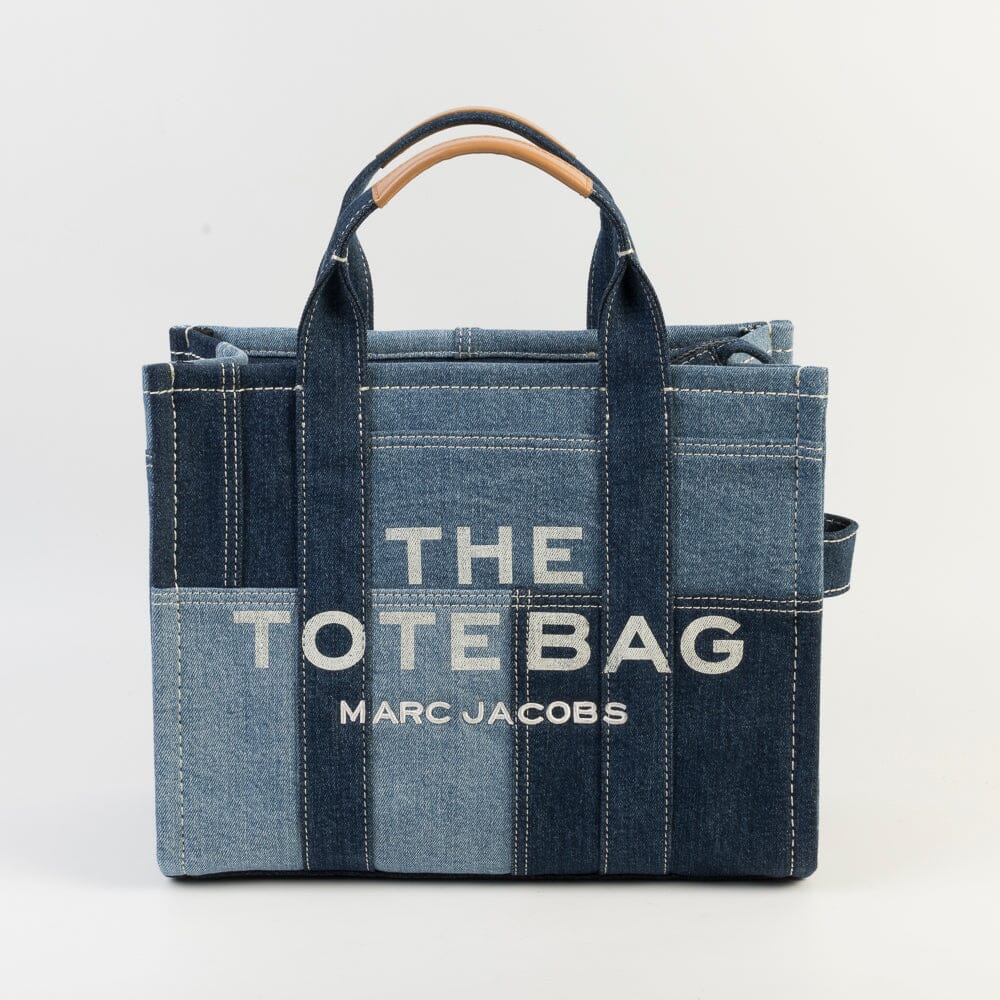 MARC JACOBS - The Medium Tote Bag - H017M08FA21 - Blu Denim Borse Marc Jacobs 