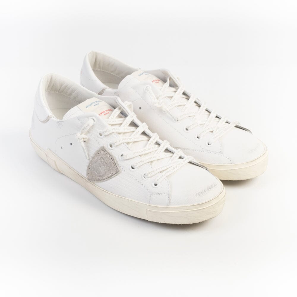 PHILIPPE MODEL - Sneakers - PRLU FG01 - Bianco Scarpe Uomo Philippe Model Paris 
